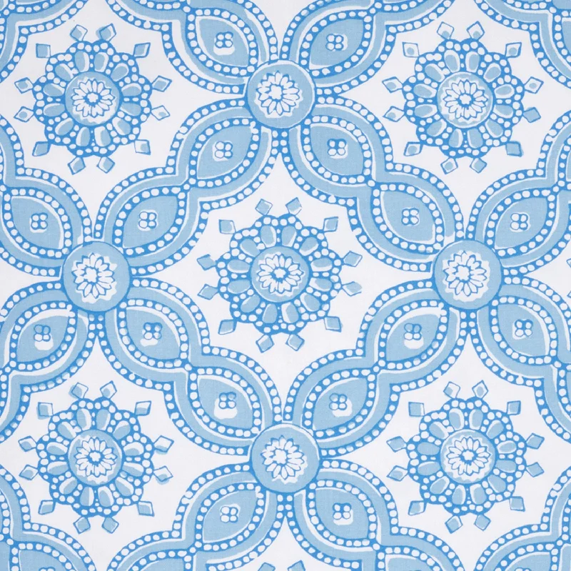 Shop Now, Save More Akash Azure Organic Duvet Swatch