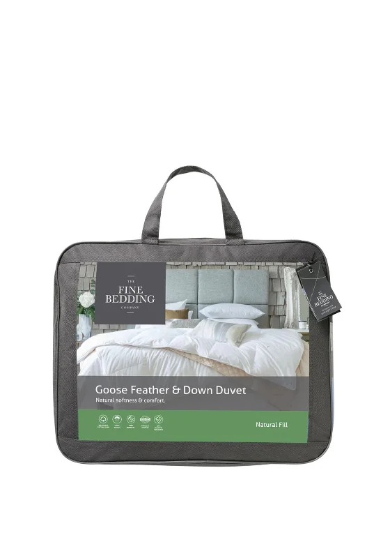 Crazy Price Cuts The Fine Bedding Company Goose Feather and Down Duvet, 13.5 Tog