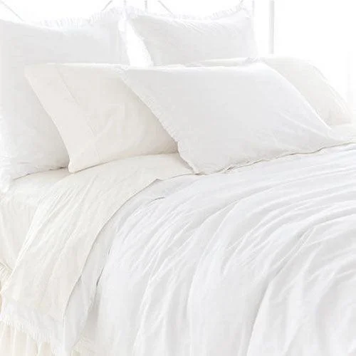 Weekend Must-Have Offers Pine Cone Hill Classic Ruffle White Duvet