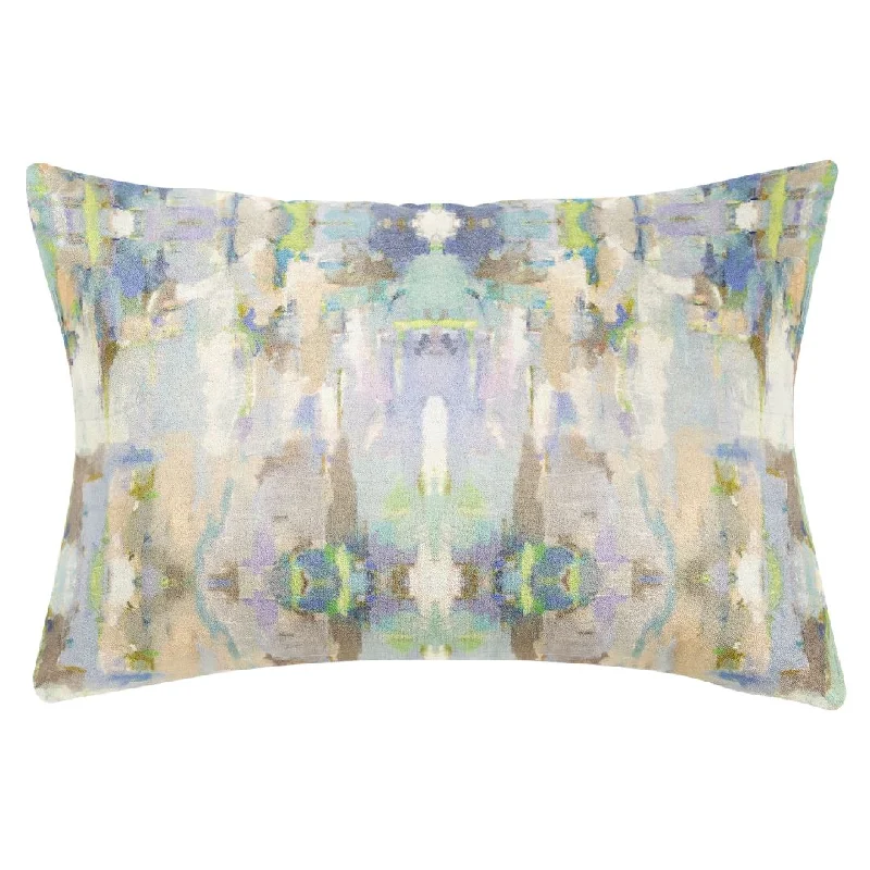 Weekend Shopping Madness Sea Glass 14x20 Pillow