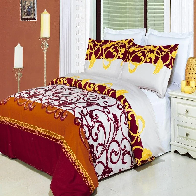 Time-Sensitive Offer 3 Piece Mission Printed 100% Cotton Duvet Set