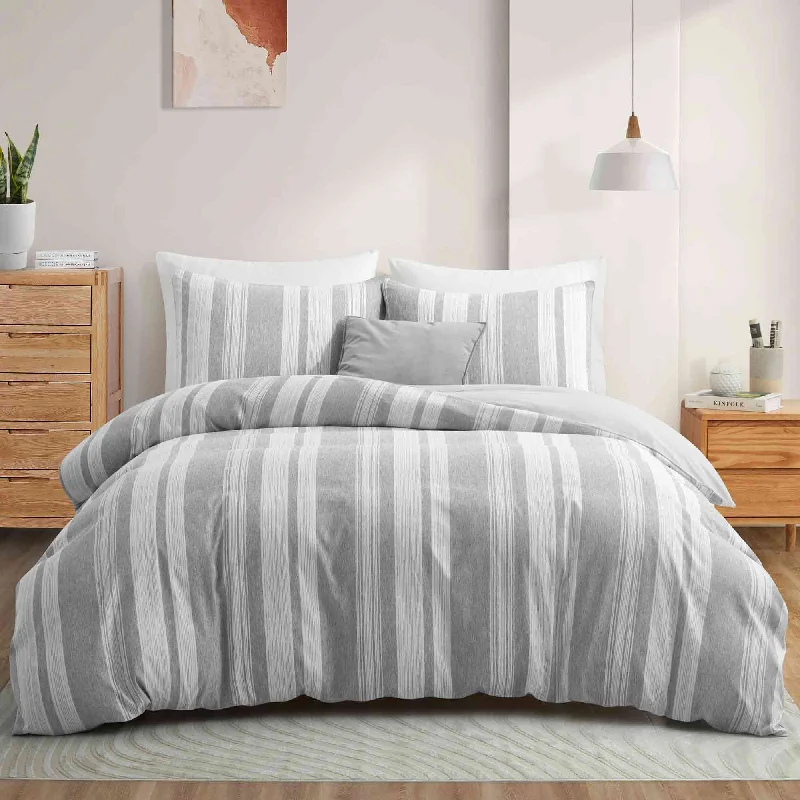 Weekend Only Sale 3PCS in Set Duvet Cover Sets with Pillowcases Strip Patten