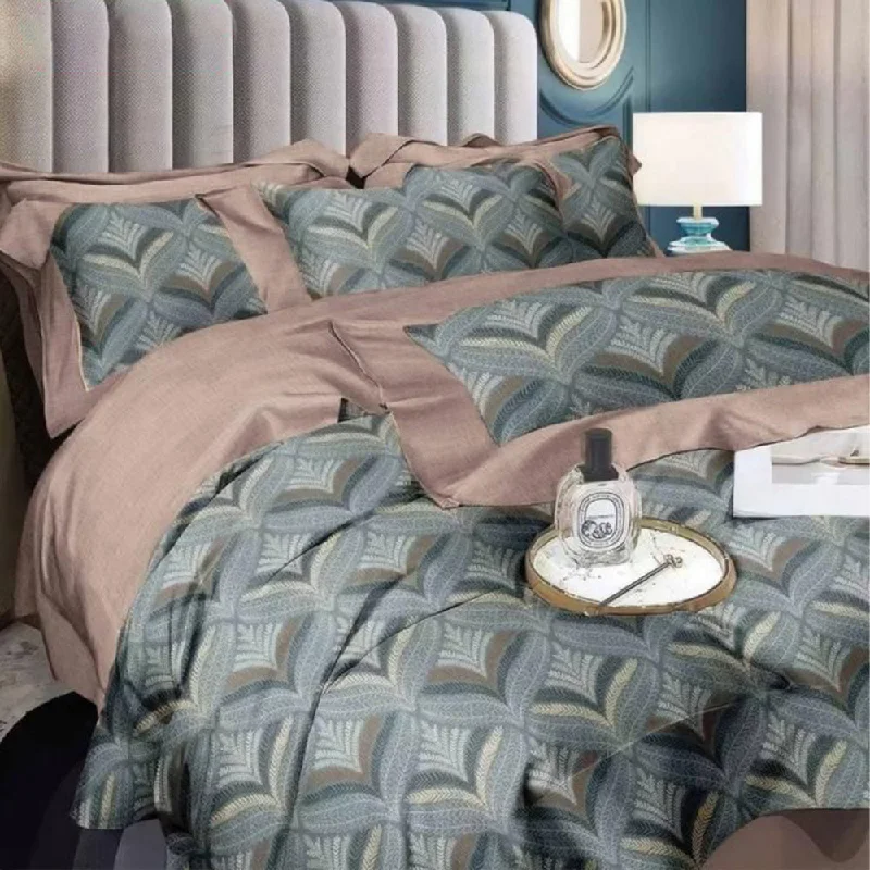 Weekend Shopping Fever Premium Quality Super Soft King Size 6 pieces Duvet Cover Set 220x240cm Green Weekend Shopping Fever Premium Quality Super Soft King Size 6 pieces Duvet Cover Set 220x240cm Green