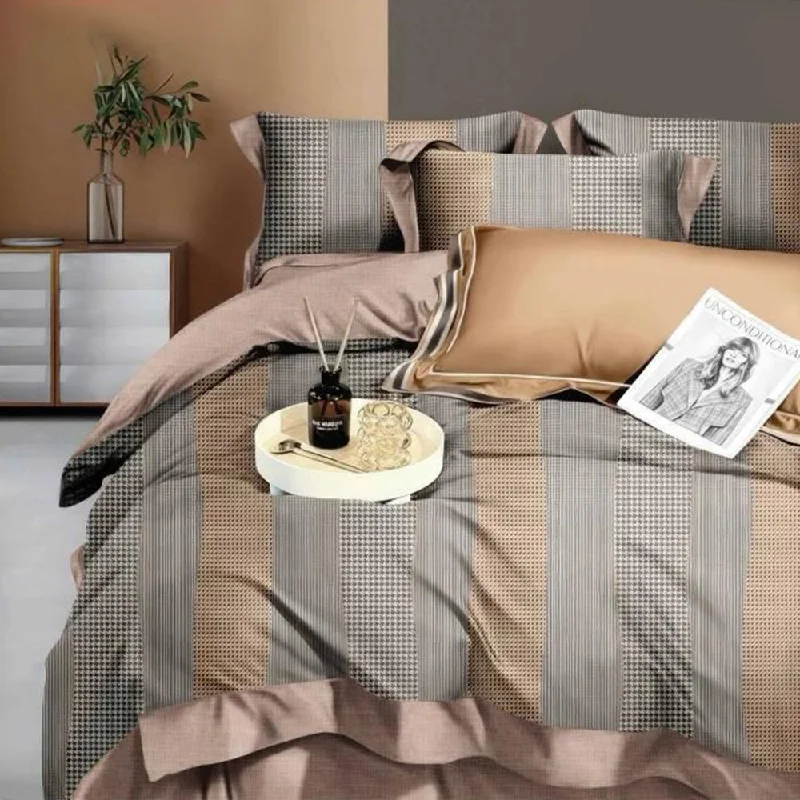 Weekend Limited-Time Offers Premium Quality Super Soft King Size 6 pieces Duvet Cover Set 220x240cm Beige Weekend Limited-Time Offers Premium Quality Super Soft King Size 6 pieces Duvet Cover Set 220x240cm Beige