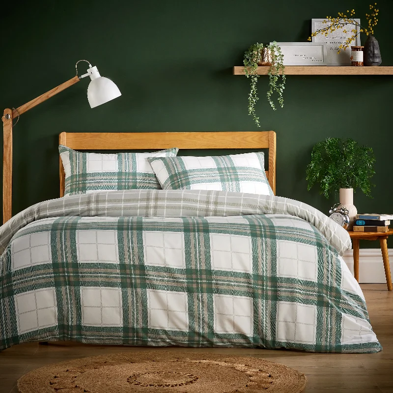 Weekend Steals Alba Sage Green Super Soft Flannel Duvet Cover Set with Pillowcases Warm & Cosy Quilt Bedding in Multiple Sizes Available by OLIVIA ROCCO Weekend Steals Alba Sage Green Super Soft Flannel Duvet Cover Set with Pillowcases Warm & Cosy Quilt Bedding in Multiple Sizes Available by OLIVIA ROCCO