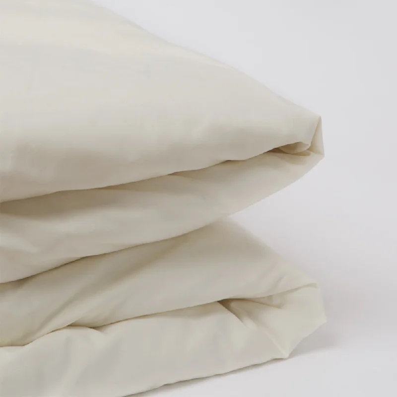 Weekend Markdowns Galore American Made 100% Cool Flow Cotton Duvet Cover - Soft Ivory Weekend Markdowns Galore American Made 100% Cool Flow Cotton Duvet Cover - Soft Ivory