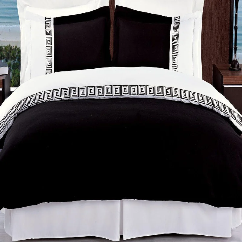 Get It Now Astrid Embroidered 3-Piece Duvet Cover Sets
