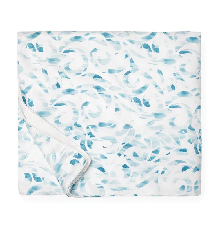 Weekend Flash Discount Azure Duvet Cover