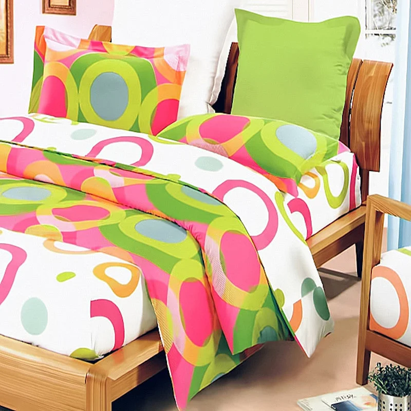 Mega Discounts Hot Pink Lime Green Circle Dot Kid / Teen Girl Bedding Duvet Cover Set Twin Full Queen King Modern Geometric Mega Discounts Hot Pink Lime Green Circle Dot Kid / Teen Girl Bedding Duvet Cover Set Twin Full Queen King Modern Geometric