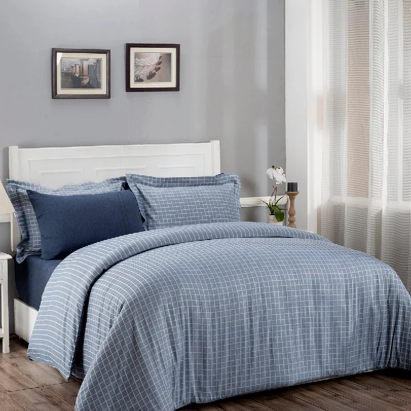 Clearance Event Bliss Reversible Made With Egyptian Cotton Ultra Soft Blue Duvet Cover with Pillow Case Clearance Event Bliss Reversible Made With Egyptian Cotton Ultra Soft Blue Duvet Cover with Pillow Case