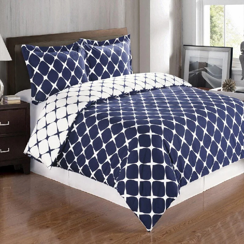 Best Price Guarantee Bloomingdale Combed Cotton Duvet Cover Set