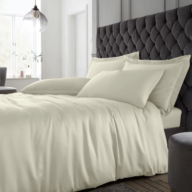 Deal Frenzy Silky Soft Satin Duvet Cover Set Champagne