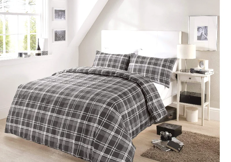 Weekend Price Slash Check Luxurious Cotton-Rich Duvet Set with Pillowcases Soft Durable Bedding in All Sizes Stylish Bedroom Decor OEKO-TEX Certified by OLIVIA ROCCO Weekend Price Slash Check Luxurious Cotton-Rich Duvet Set with Pillowcases Soft Durable Bedding in All Sizes Stylish Bedroom Decor OEKO-TEX Certified by OLIVIA ROCCO