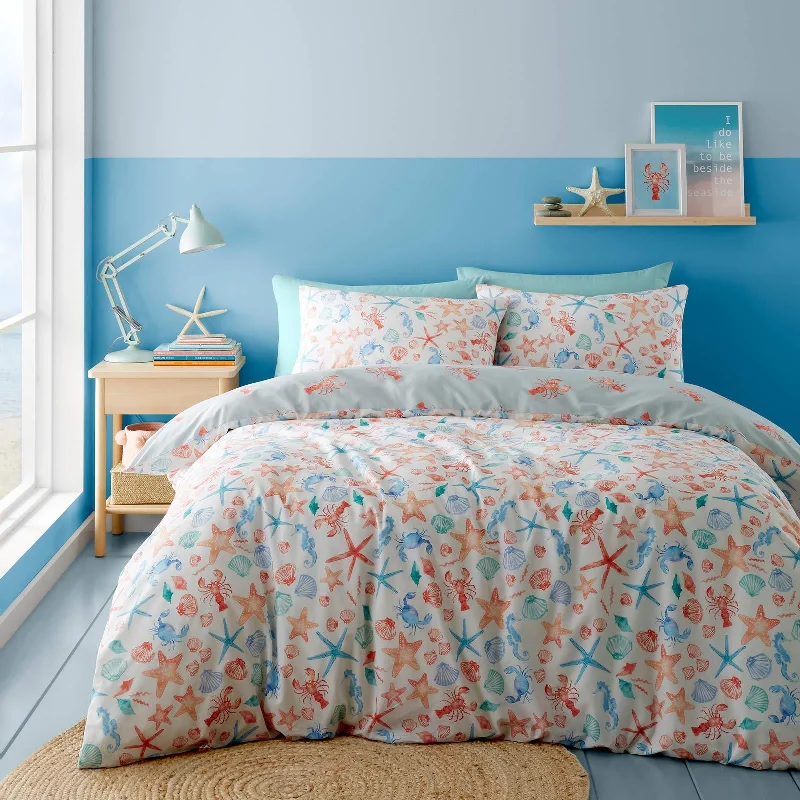 Limited Time Bargain Coastal Bay Duvet Cover Set