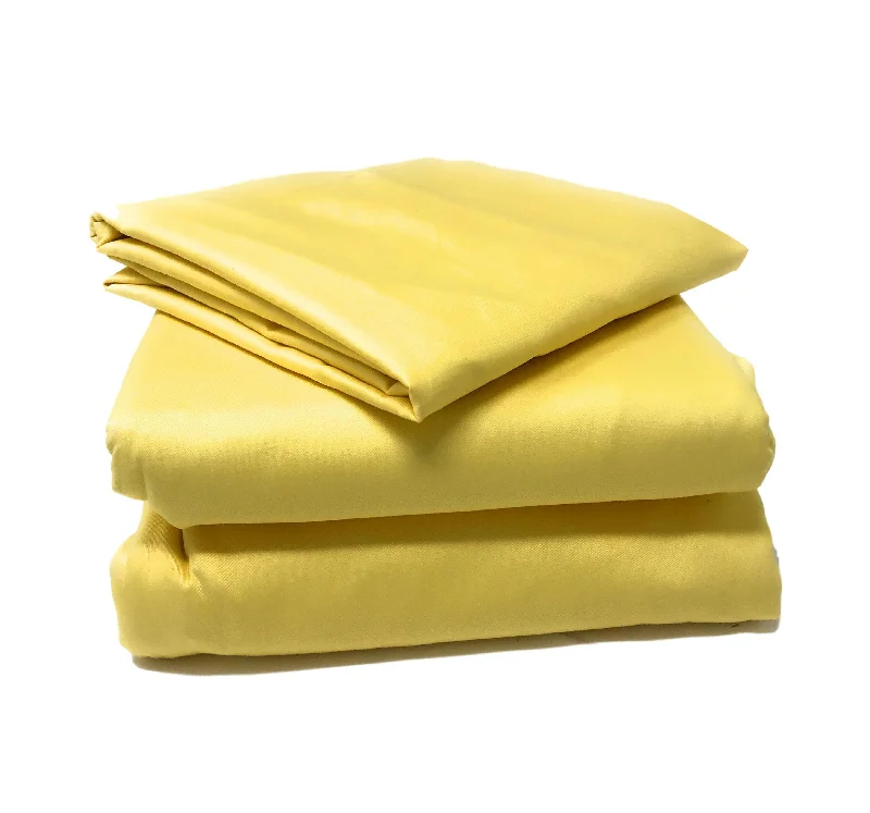 Weekend Flash Offers Tache 100% Cotton Solid Banana Yellow Duvet Cover Set (2-3PDUV-YB) Weekend Flash Offers Tache 100% Cotton Solid Banana Yellow Duvet Cover Set (2-3PDUV-YB)
