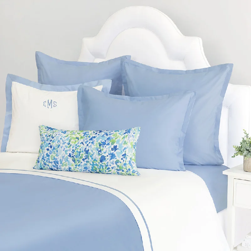 End-of-Season Sale Cornflower Blue Hayes Nova Duvet Cover