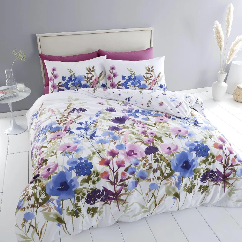 Weekend Shopping Rush Countryside Floral Duvet Cover Set