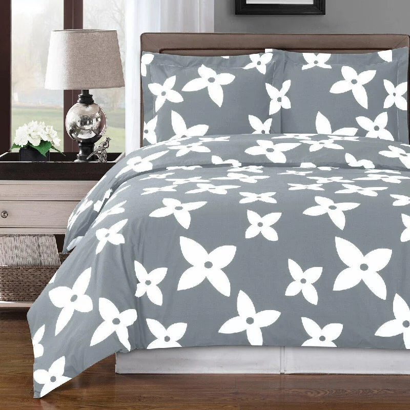 Clearance Event Desiree Combed Cotton Duvet Cover Set