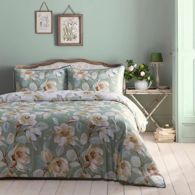 Weekend Sale Extravaganza Eleanor Cotton Sateen Duvet Cover Set