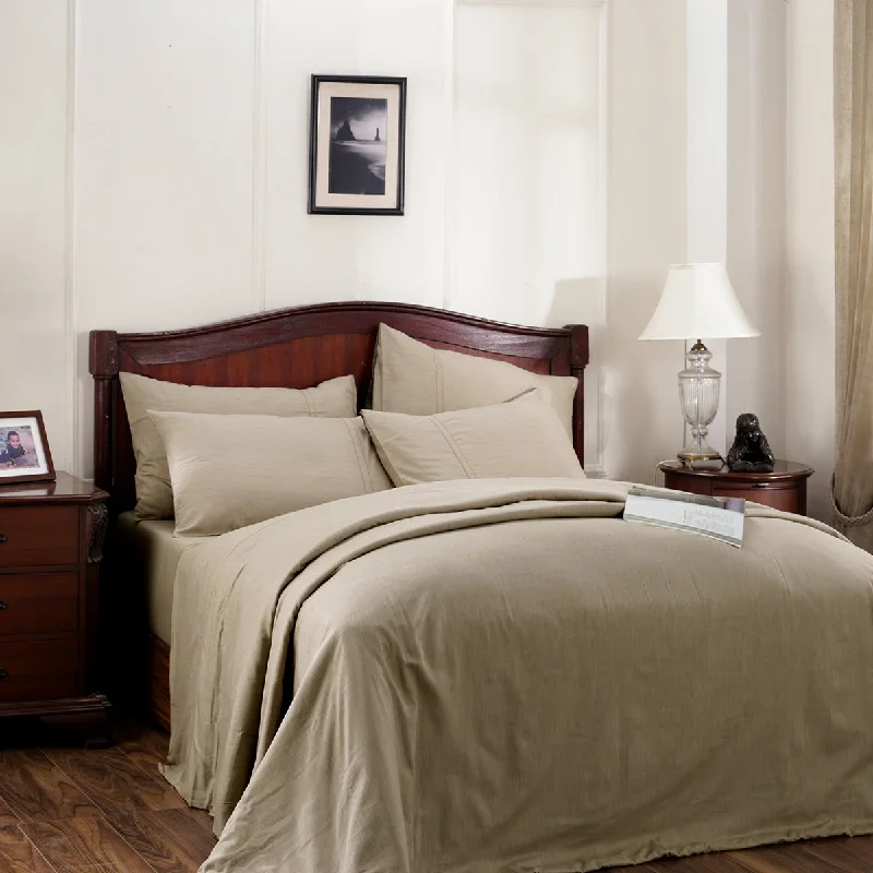 Super Deal Emmie Reversible Made With Egyptian Cotton Ultra Soft Chinchilla Duvet Cover with Pillow Case Super Deal Emmie Reversible Made With Egyptian Cotton Ultra Soft Chinchilla Duvet Cover with Pillow Case