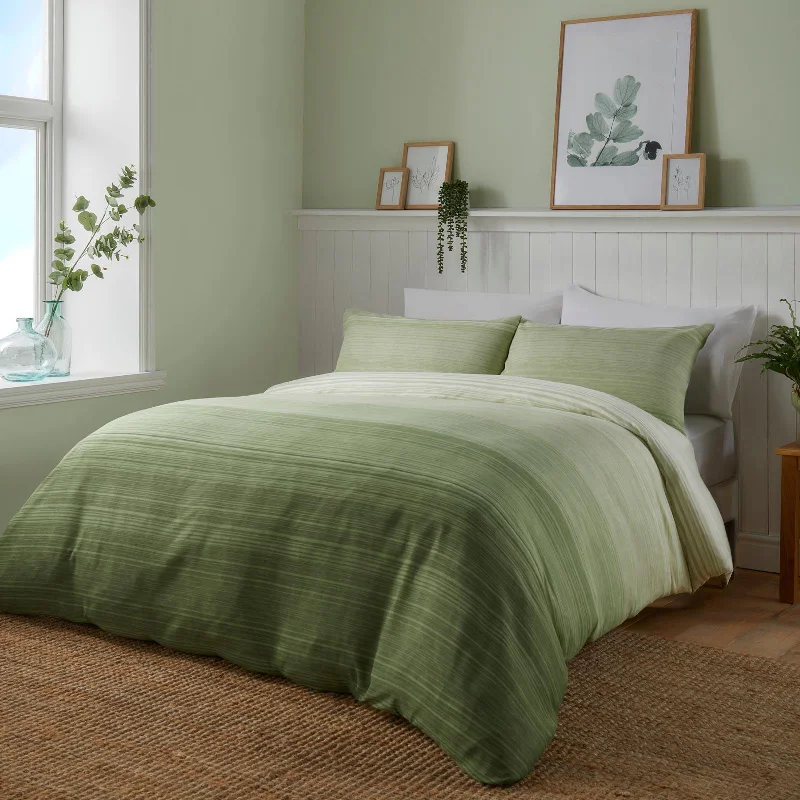 Exclusive Online Offers Fairhaven Green Duvet Cover Set