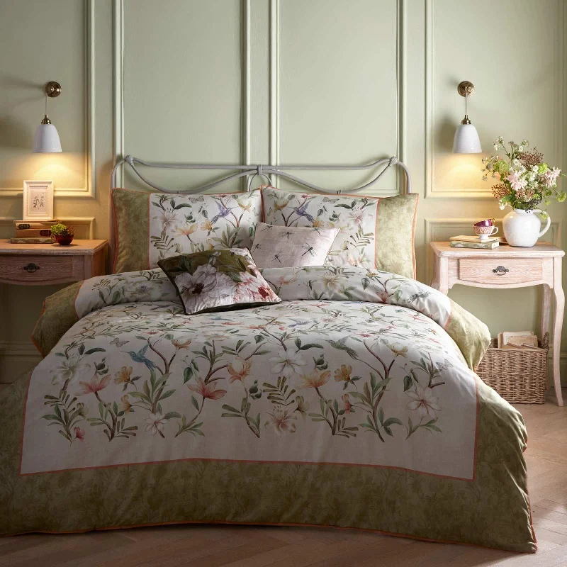 Seasonal Sale Fiorella Cotton Duvet Cover Set