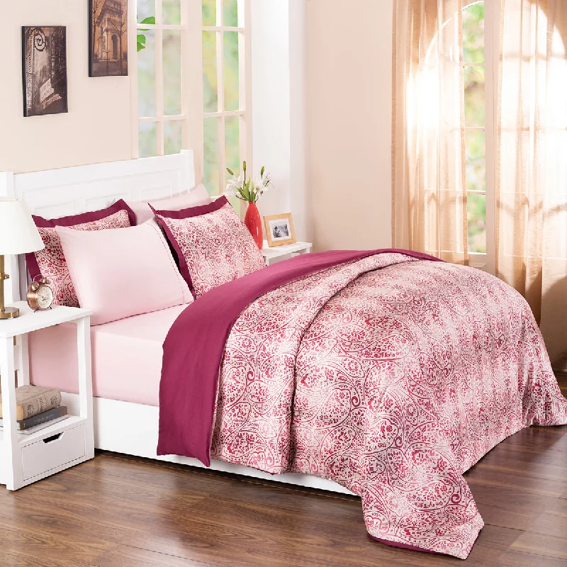 Deal Frenzy Folklore Transition Ombre Bonanza 100%Cotton Print Single Duvet Cover with Pillow Case Deal Frenzy Folklore Transition Ombre Bonanza 100%Cotton Print Single Duvet Cover with Pillow Case