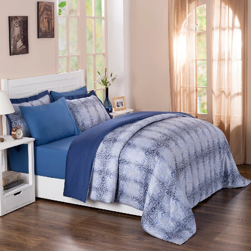Big Offers Folklore Transition Ombre Bonanza 100%Cotton Print Single Duvet Cover with Pillow Case Big Offers Folklore Transition Ombre Bonanza 100%Cotton Print Single Duvet Cover with Pillow Case