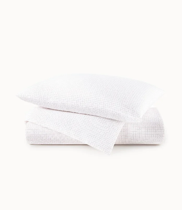 Limited-Time Bargains Grid Percale Duvet Cover