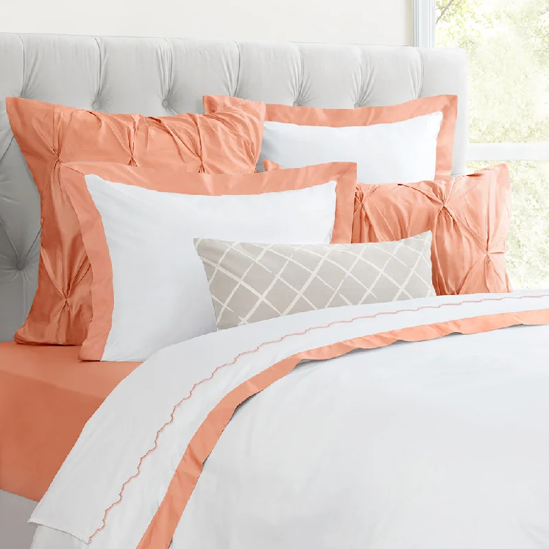 Grab It Now Guava Linden Duvet Cover