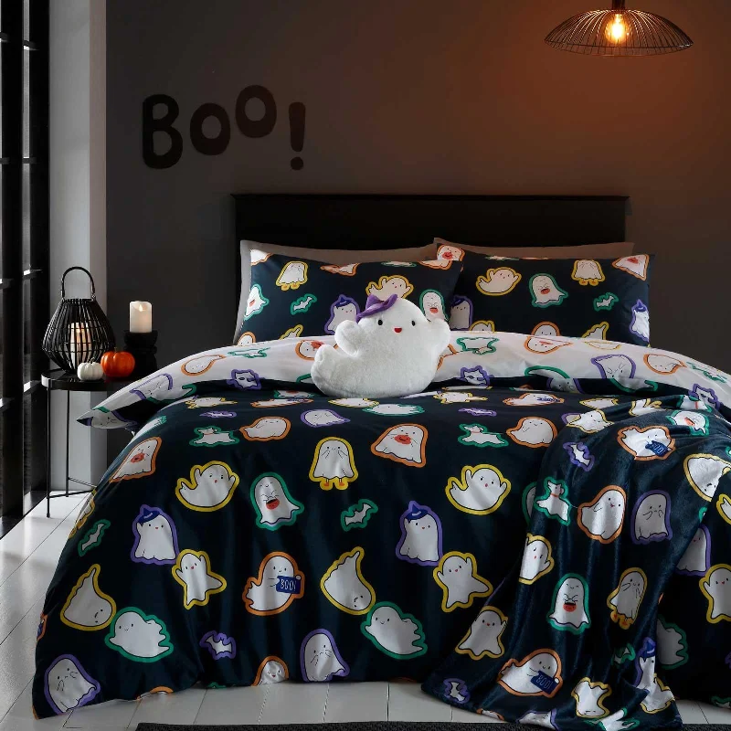Weekend Top Offers Halloween Ghosts Duvet Cover Set