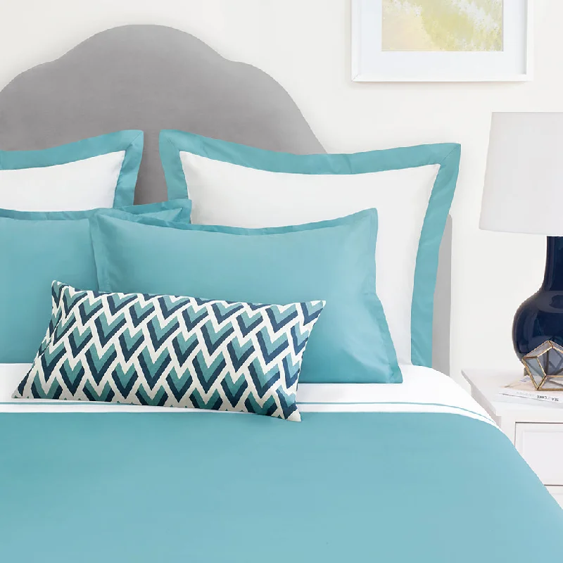 Hurry, While Stocks Last Turquoise Hayes Nova Duvet Cover