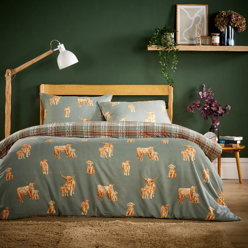Shop & Save Instantly Highland Cow Super Soft Flannel Duvet Cover Set with Pillowcases Warm & Cosy Quilt Bedding in Multiple Sizes Available by OLIVIA ROCCO Shop & Save Instantly Highland Cow Super Soft Flannel Duvet Cover Set with Pillowcases Warm & Cosy Quilt Bedding in Multiple Sizes Available by OLIVIA ROCCO