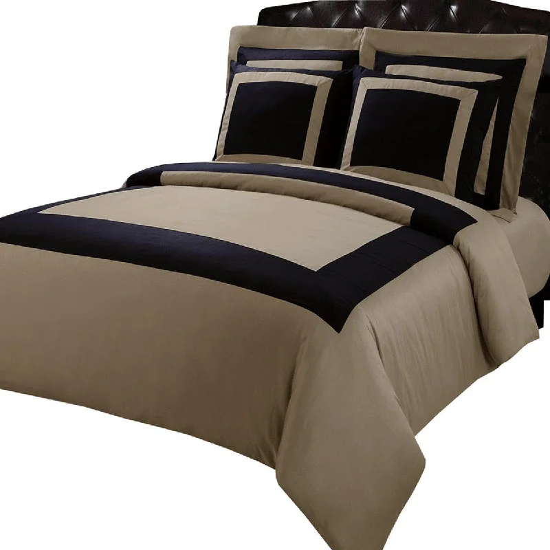 Price Slash Hotel 100% Cotton 5-PC Duvet Cover Set