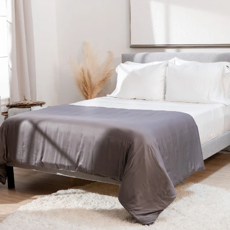 Limited-Time Discount Hush Iced Cooling Weighted Blanket with Duvet Cover