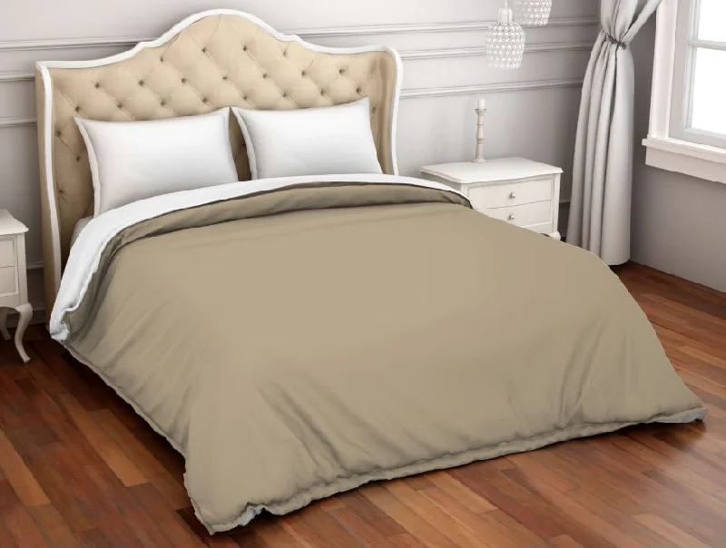 Weekend Super Sale Alert Solid Taupe - Brown 100% Cotton Double Duvet Cover - Hygro By Spaces Weekend Super Sale Alert Solid Taupe - Brown 100% Cotton Double Duvet Cover - Hygro By Spaces