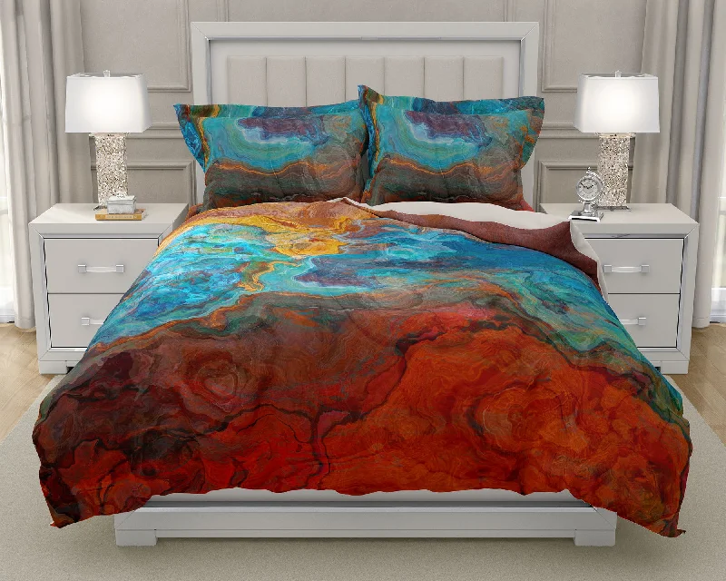 Exclusive Online Offers King, Queen or Twin Duvet Cover, Sedona Sunrise
