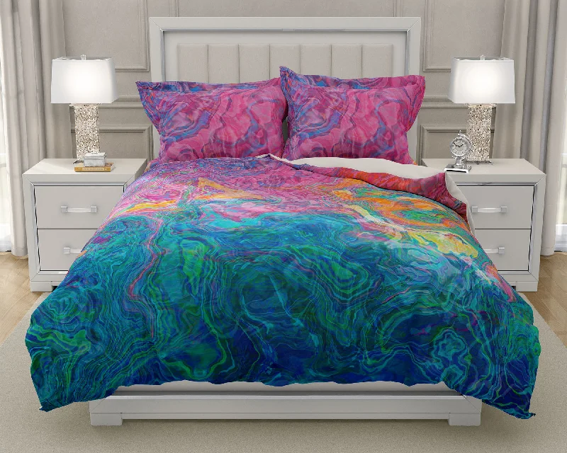 Weekend Discount Blast King, Queen or Twin Duvet Cover, Summer Sunrise