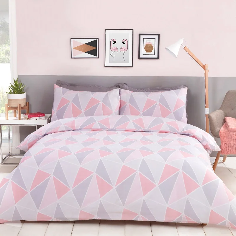 Best Deal of the Day Leo Duvet Cover Set Pink