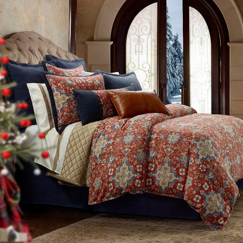 Weekend Mega Deals Melinda Washed Linen Bedding Set