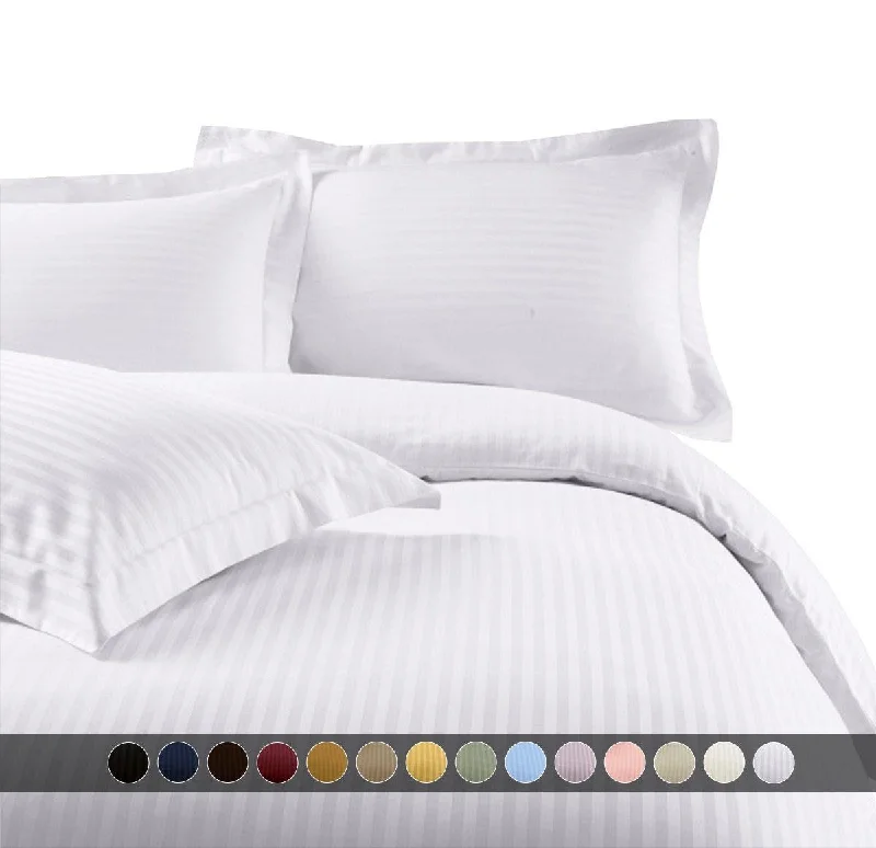 Today Only Microfiber Striped 3-Piece Duvet Cover Set