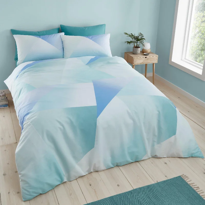 Weekend Discount Fest Ombre Larsson Geo Duvet Cover Set