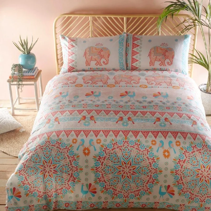Get It Now Paradise Elephant Duvet Cover Set