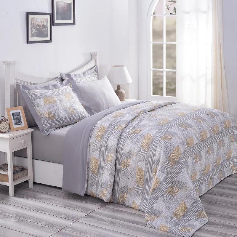 Crazy Price Cuts PBS Nomad Scuplt Maximus Neutral Plain & Printed Reversible 100% Cotton Super Soft Duvet Cover with Pillow Case Crazy Price Cuts PBS Nomad Scuplt Maximus Neutral Plain & Printed Reversible 100% Cotton Super Soft Duvet Cover with Pillow Case
