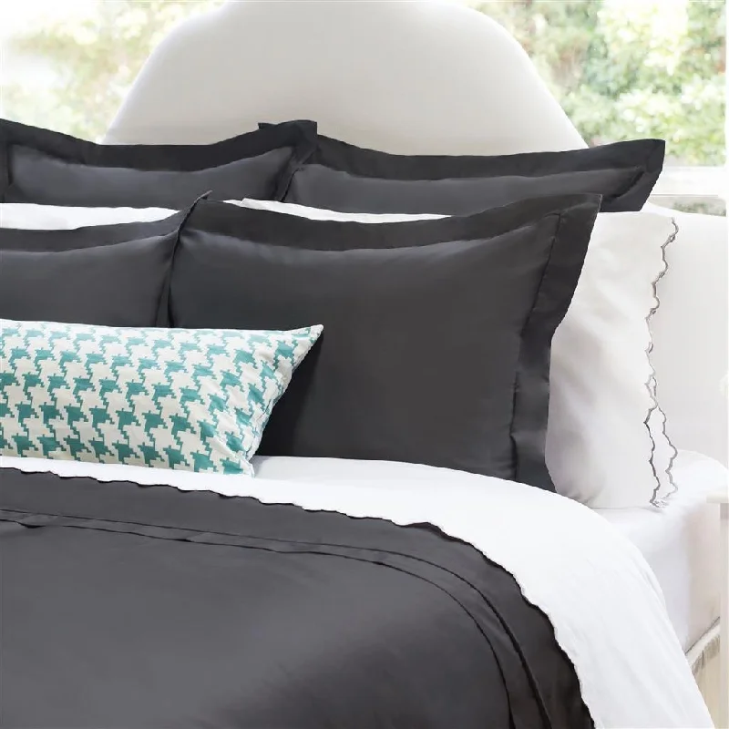 Flash Shopping Deal Peninsula Charcoal Grey Duvet Cover