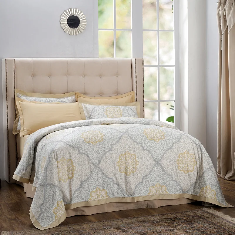 Price Cut Alert Royal Redux Royal Gage Plain & Printed Reversible 100% Cotton Super Soft Gold Duvet Cover with Pillow Case Price Cut Alert Royal Redux Royal Gage Plain & Printed Reversible 100% Cotton Super Soft Gold Duvet Cover with Pillow Case