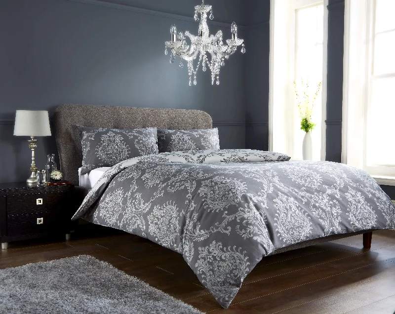 Hurry, Don’t Miss Out Royal Damask Cotton Rich Duvet Set Luxurious Soft Durable Bedding in Multiple Sizes and Colours for Ultimate Comfort by OLIVIA ROCCO Hurry, Don’t Miss Out Royal Damask Cotton Rich Duvet Set Luxurious Soft Durable Bedding in Multiple Sizes and Colours for Ultimate Comfort by OLIVIA ROCCO