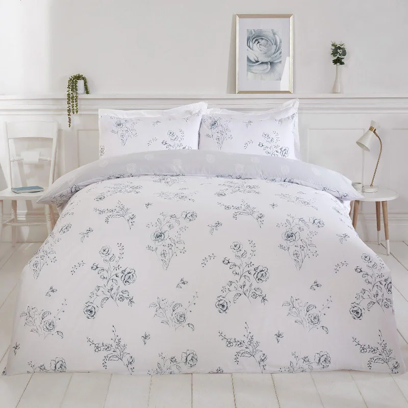 Weekend Hot Offers Sustainable Sadie Duvet Cover Set Royal