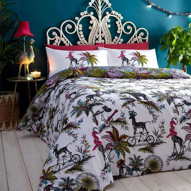 Limited-Time Deal Safari Jumble Duvet Cover Set Single