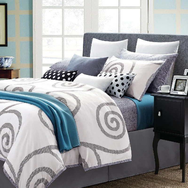 Final Clearance Serenity 7 Piece Cotton Duvet Cover Set